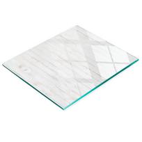 Kitchen Multifunctional Decorative Tempered Glass Board Wood 60X52 Cm