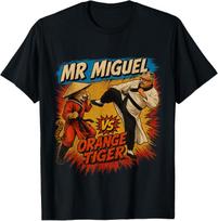 Mistah Miguel, Kung Fu Cat Design T-Shirt Unisex T-Shirt XXXL