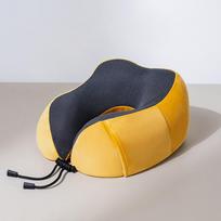 U-Shaped Memory Foam Neck Pillow Office Napping Travel Car Use Ergonomic Cervical Support 24x29x14cm Plain Packaging - 1 pc