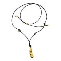 Exquisite Design Pea Pod Pendant Necklaces Personality Rope Jewelry  Casual Wear