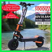 2026NEW X8 PRONew E-Scooter - 130 km/h, 8000W Dual Motor Electric Scooter, Long Range, 14-Inch Wheels, 60V High-Speed