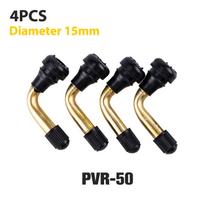 4Pcs/set 90 Degrees Rubber Angle Valve For Tubeless Tires Nipple For Tubeless Disc Wheel Nipple (pvr40/pvr50/pvr60/pvr70) PVR-50