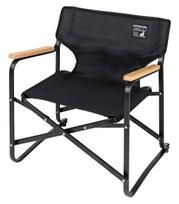 CAPTAIN STAG Outdoor Chair Low Style Director Chair Mini CS Black Label 500mm x 390mm x 560mm UC-1674 (W) (D) (H)