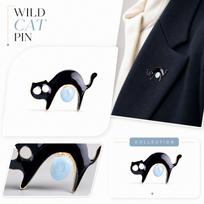 Creative Brooch Pin for Women, Enamel Animal Jewelry Brooch, Fashion Accessory one size
