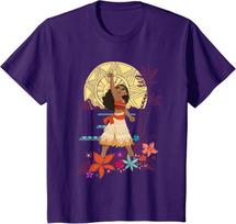 Hot Fashion Casual Disney Princess Moana Heart of Te Fiti T-Shirt S-4XL Four Seasons XL