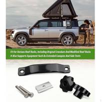 Rooftop Tent Mounting Hardware Kit Sturdy Replace Parts Fittings Black High Performance Simple