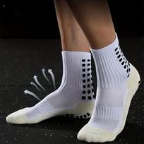 2Pairs Slip Sports Stori Pagalvėlė Futbolo Kojinės Neslystančios Grippy Traction Futbolui Krepšinio Sportui 2 pairs