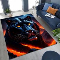 27 Stiliaus Laukinių Gyvūnų Leopardas Gepardas Žvėris Animacinis Kilimas Miegamajam Svetainei Sofai Namams Durų Kilimėlis Dekoras, Vaikams Neslystantis Grindų Kilimėlis 40x60cm( 15x23in ) gray