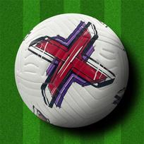 Ziwugan 22-23 Premier League White Purple Size 5 Football brown