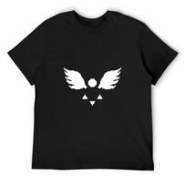Deltarune Logo (Heartless) T-Shirt customs vintage anime shirt blue archive Luxury man mens graphic t-shirts S