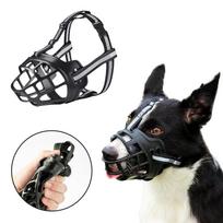 Basket Muzzle For Medium Dogs, Humane Muzzle To Prevent Biting And Scavenging, Cover Helps Dogs Acclimatize Mouth Cover, Adjustable Mouth Guard XS juoda