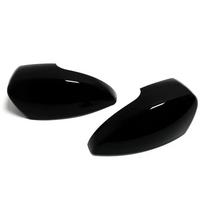 For Ford Kuga Escape 2013-2018 Focus MK3 US 2012-2018 Car Replacement Rearview Side Mirror Cover Wing Cap Exterior Door Trim Gloss Black