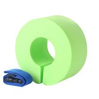 2pcs EVA Foam Swimming Float Ring Water Aerobics Exercise Aquatic Cuffs for Ankle Arm Adults Children Swimming Fitness Training žalia