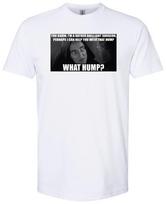 WHAT HUMP? MARTY FELDMAN YOUNG FRANKENSTEIN 1974 MEL BROOKS MOVIE WHITE T-shirt M