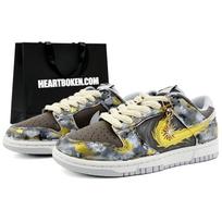 Nike Dunk Suixin, Sun God, Shopping Bag Coverage Cushioning Low top Skateboard Shoes Unisex Brown Gray HF5441-202(Team45-) 40.5