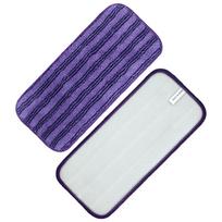 Microfiber Mop Pad for Swiffer Wet Jet - 12\  Wet/Dry Replacement Head 30x14 cm violetinė