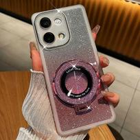 For Infinix Note 40 Pro Case Fashion Soft Glitter With Ring Stand Protective Back Cover Case For Infinix Note40 Pro Plus shell For Note 40 4G
