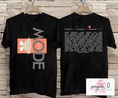 Depeche Mode Tour 1987-1988 T-Shirt, Music For The Masses Tour Tee, Depeche Mode L