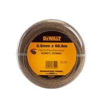 DT20652 DeWALT žoliapjovės - trimerio valas 2,5 mm x 68,6 m