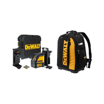 DeWALT DW088K 2 krypčių savaime susireguliuojantis lazeris + DWST81690-1 įrankių kuprinė