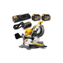 DHS780T2A DeWALT FLEXVOLT 54V XPS skersinio pjovimo staklės 305 mm (2x6.0 Ah)