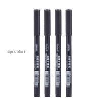 8pcs Erasable Whiteboard Pen 0.5mm Fine Point Black/Blue/Red Ink Blackboard Marker School Office Art Writing Stationery