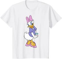 Hot Fashion Disney Mickey and Friends Daisy Duck Traditional Portrait T-Shirt S-4XL Four Seasons Gift M