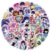 10/30/50/100pcs Anime NANA Stickers Cool Graffiti Cartoon Decals Toys DIY Laptop Phone Case Motorcycle Car Waterproof Sticker