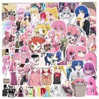 10/30/50pcs BOCCHI THE ROCK! Stickers Anime Cute Girl Gotoh Hitori Decoration Sticker Toy for Kid DIY Laptop Guitar Diray Decals