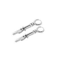 Anime Satoru Gojo Keychains Nanami Kento Fushiguro Toji Megumi Weapon Cosplay Rings Key Chains Pendants Necklaces Figure Toys