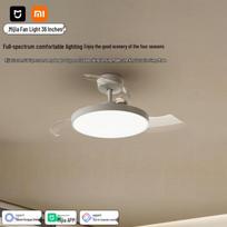 Xiaomi Mijia išmanus pilno spektro lubinis ventiliatorius su šviesa gray
