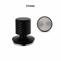 Stainless Steel Espresso Tamper Ripple Base Coffee Impact Tamper Spring Loaded Coffee Tamper 51mm