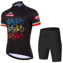 2026 New Bike Cycling Clothing Cycling Jersey Set Summer Road Bike With Short Sleeves Cycling Clothing Men Mtb Jersey Set Sportswear S