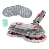 For Dyson V7 V8 V10 V11 V15 vacuum cleaner electric mop head, with water tank mop cloth and six mop accessories to choose from