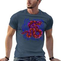 Rainbow Boa Tshirt Sport Basic Moisture Wicking Tee S