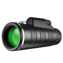 40x60 Hd Monocular Telescope Hunting Compass Low Light Night Vision Handheld With Tripod Phone Clip For Concerts Fishing Sailing Standard