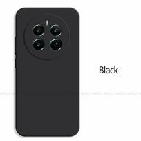 Dėklas Realme 12 4G Realme 12 4G dangtelis Prabangus TPU smūgiams atsparus skysto silikono apsauginis telefono galinis dangtelis Realme 12 4G Realme 12 4G