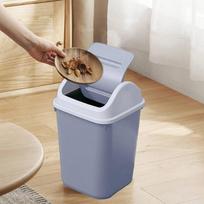 Dangčio tipo šiukšliadėžė, didelės talpos plastikinė šiukšliadėžė namų tualetams, svetainėms, virtuvėms ir miegamiesiems. One Size