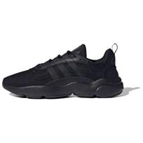 Adidas Originals Haiwee Anti Slip Wear Resistant Low Top Casual Shoes Unisex Black Sneakers JP8237 36
