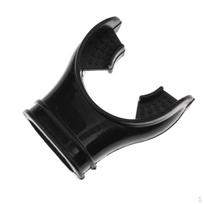 Silicone Tube Snorkel Bite Mouthpiece Regulator 1 Black