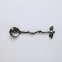 Vintage-inspired Carved Hammered-finish Spoon Ice Cream And Sorbet Scoop Dessert And Coffee Spoon Exquisite And Honey Spoon One Size juoda