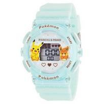 J-AXIS Pocket Monster Pokemon Pikachu Pamo Blue Junior Watch CP3A0002-BL