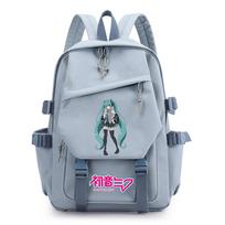 Anime Animacinis Hatsune Miku Spausdintas Kuprinė Paaugliams Vaikams Studentams Mokyklos Krepšys Mergaitei Vaikui Dovana Moterims Didelės Talpos Vandeniui Atsparus Kelioninis Krepšys