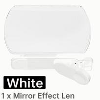 Adjustable Folding HD Glass Mirror W/ Adjustable Angle Smartphone Camera Reflection Clip Kit for Outdoor Travel Photography