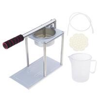 Premium Manual Fruit Press With 500ml Measuring Cup And Flat Strainer Multipurpose Fruit Squeezer with Strainer