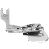 3-Folding Hemmer Presser Foot Spring Type High Precision Hemmer Foot Heavy Duty Steel Rolled Hemming Foot Industrial Sewing