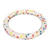 Solid Elastic Dog Bite Tough Ball Colorful Pull Ring Dog Molar Ring  Daily Chewing Diameter 18cm/7.09in
