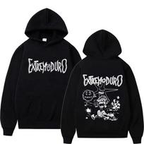 EXTREMODURO Album Merch Hoodies Mens Women Pop Music Clothing Sweatshirts Gothic Oversized Fleece Hoody S