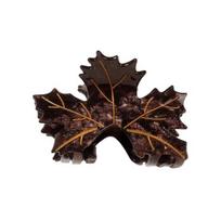 Hair Claw Maple Leaf Shape Back Head Hair Clip Anti-slip Teeth Shower Shark Hair