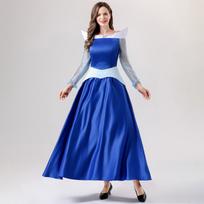 Suaugusių moterų miegančiosios gražuolės princesės Cosplay kostiumas suknelė Double Extra Large